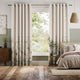 Colorized Chinoiserie Naturals Curtains 6045