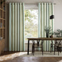 Colorized Oasis Stripe Aqua Blue Curtains 6048