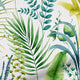 ColorizedPLA Inky Botanical Leaf Green Curtains 6052