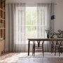 Colorized Nova Voile Warm Grey Curtains 6057