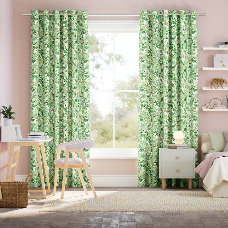 Colorized Amara Butterfly Shoots & Rushes Curtains