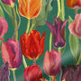 ColorizedPLA Tulips Multi Curtains 6062