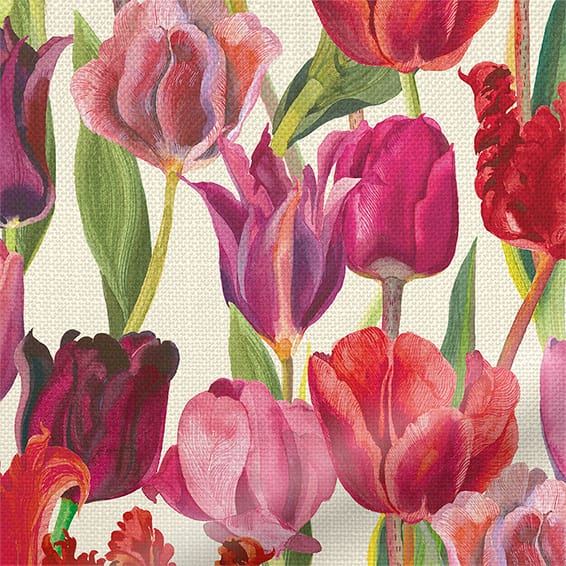 ColorizedPLA Tulips Pink Curtains 6063