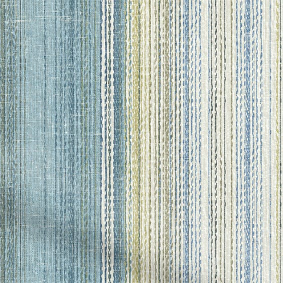 ColorizedPLA Harper Stripe Ocean Curtains 6091
