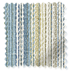 ColorizedSwatch Harper Stripe Ocean Curtains sample image 6091
