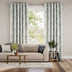Colorized Aerie Damask French Grey Curtains 6097