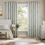 Colorized Fuji Blossom Faux Silk Powder & Gold Curtains 6102