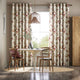 Colorized Bamboo Silhouette Paprika Curtains 6154