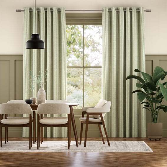 Colorized Ella Stripe Apple Curtains