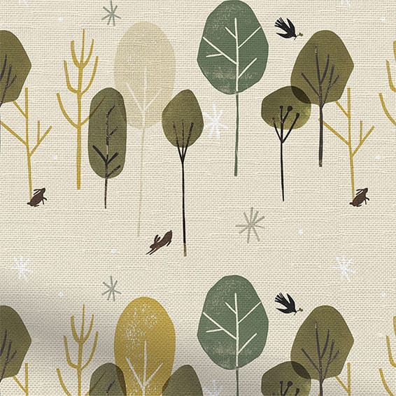 ColorizedZoom Edie Forest Curtains 6176