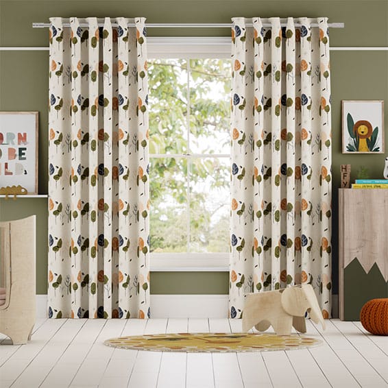 Colorized Edie Autumn Curtains 6175