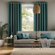 Colorized Etta Teal Curtains 6191