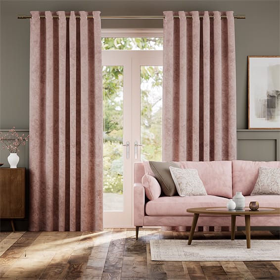 Pink Curtains | Made to Measure Pink Curtains | Blinds 2go Ireland