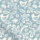ColorizedPLA Tweets & Berries Sky Blue Curtains 6210