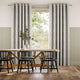 Colorized Tweets & Berries Soft Grey Curtains 6211