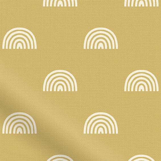 ColorizedPLA Little Arches Honey Curtains 6212