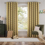 Colorized Little Arches Honey Curtains 6212