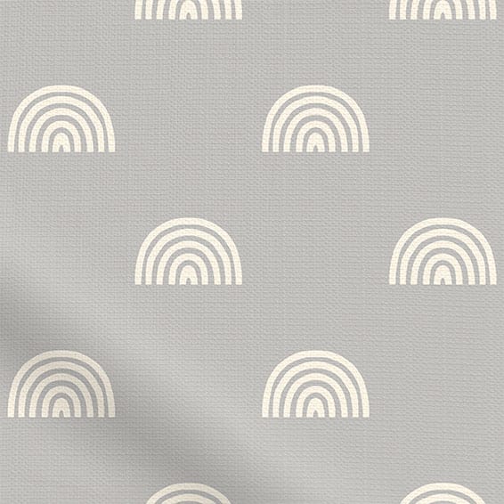 ColorizedPLA Little Arches Misty Blue Curtains 6213