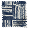 ColorizedSwatch Batik Check Ink Curtains sample image 6227