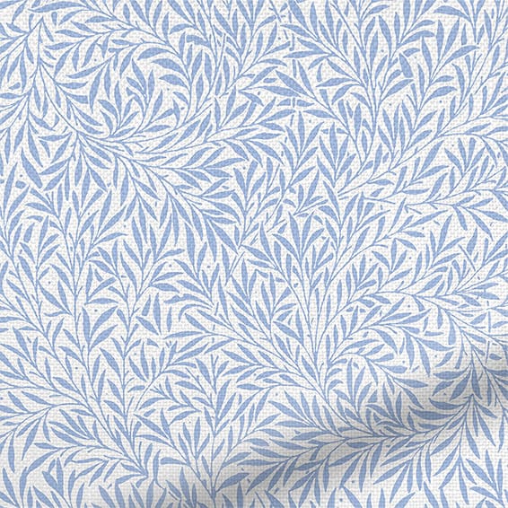 ColorizedZoom William Morris Willow Cornflower Curtains 6246