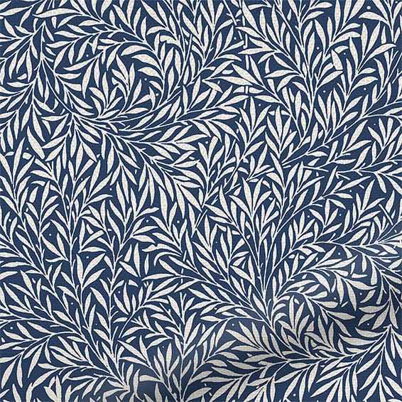 ColorizedZoom William Morris Willow Ink Curtains 6248