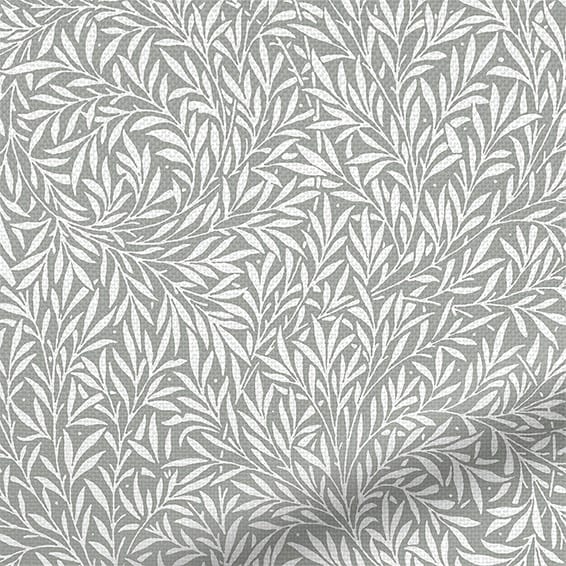 ColorizedZoom William Morris Willow Steeple Grey Curtains 6254