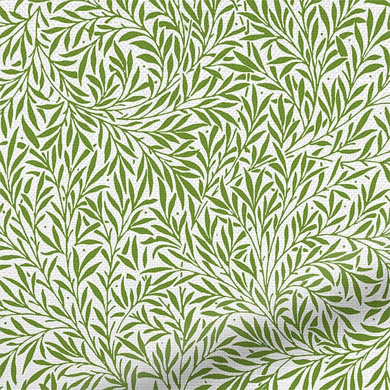 ColorizedZoom William Morris Willow Clover Curtains 6245