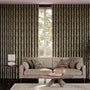 Colorized William Morris Hyacinth Plum Curtains 6256