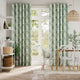 Colorized William Morris Golden Lily Opal Curtains