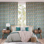 Colorized William Morris Golden Lily Fantasy Curtains