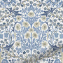 ColorizedPLA William Morris Blackthorn China Blue Curtains