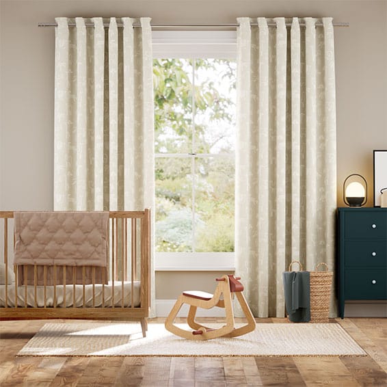 Colorized Funky Jungle Mini Pebble Curtains 6284