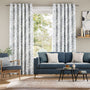Colorized Brushstroke Geometric Mist Curtains