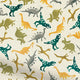 ColorizedPLA Dinosaurs Green Curtains