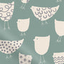 ColorizedPLA Tweet Tweet Duck Egg Curtains