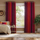 Colorized Watercolour Sunset Curtains 6309