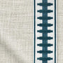 ColorizedPLA Arlo Oatmeal & Ascott Teal Curtains