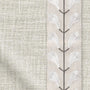 ColorizedZoom Arlo Oatmeal & Chatsworth Ivory Curtains 6312