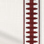 ColorizedPLA Bijou Linen Alabaster & Ascott Rouge Curtains