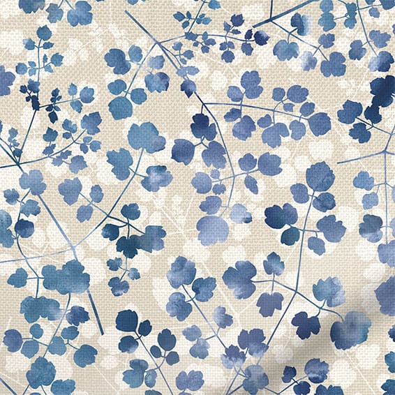 ColorizedZoom Rue Watercolour Blue Curtains 6323