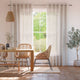 Colorized Aurelie Voile Shell Curtains