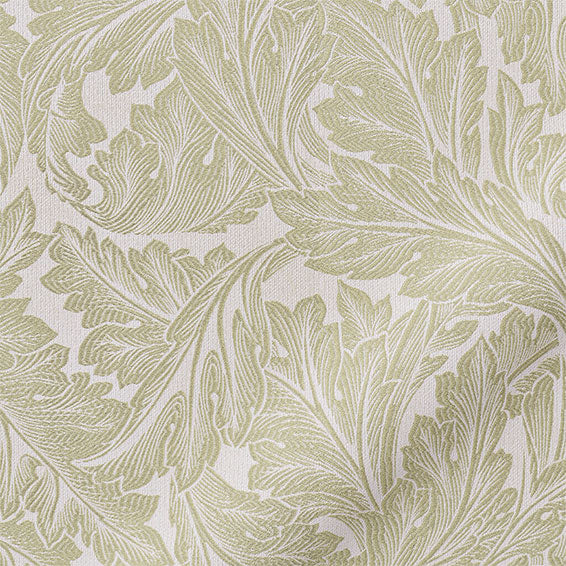 ColorizedPLA William Morris Acanthus Jacquard Olive  Curtains
