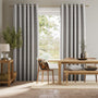 Colorized Ahisma Luxe Faux Silk Silver Curtains