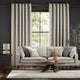 Colorized Ahisma Luxe Faux Silk Oyster Curtains