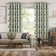 Colorized Kukkia Shamrock Curtains