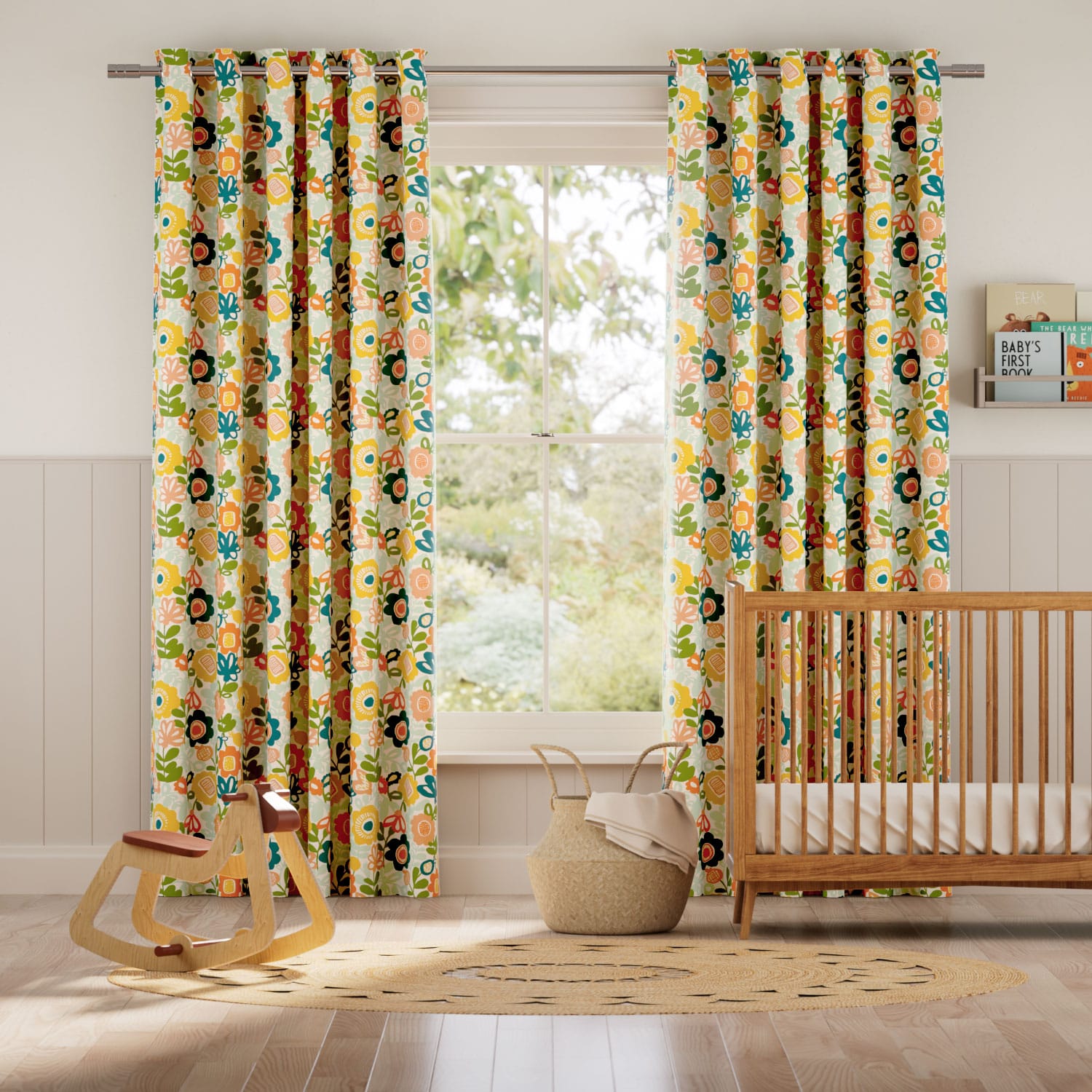 Colorized Kukkia Popsicle Curtains