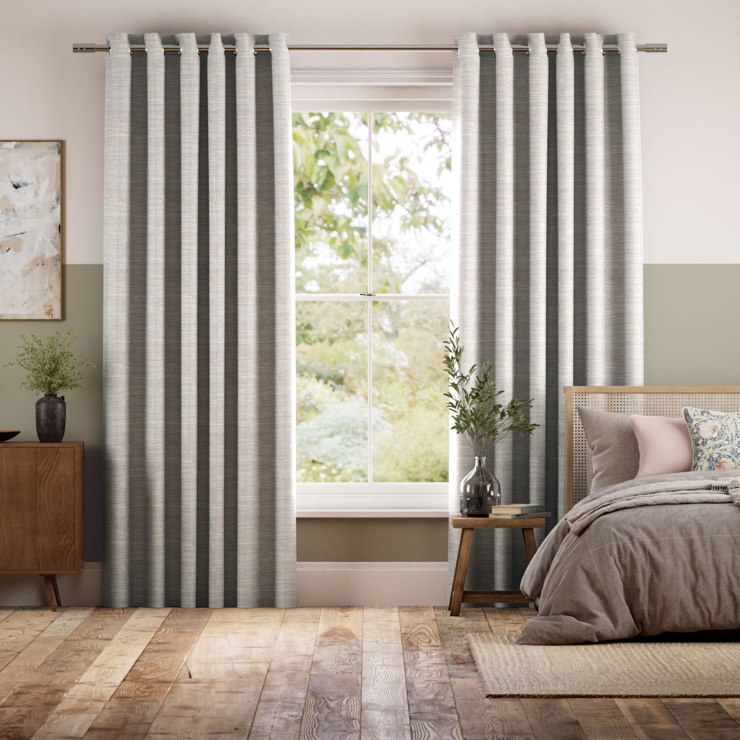 Colorized Cleo Heather Curtains 6437