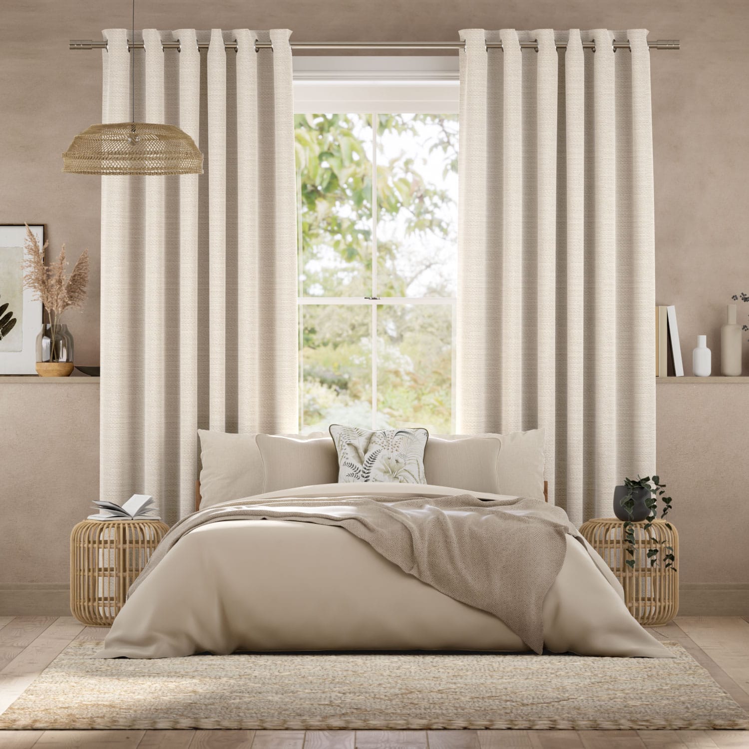 Colorized Cleo Shell Curtains 6440