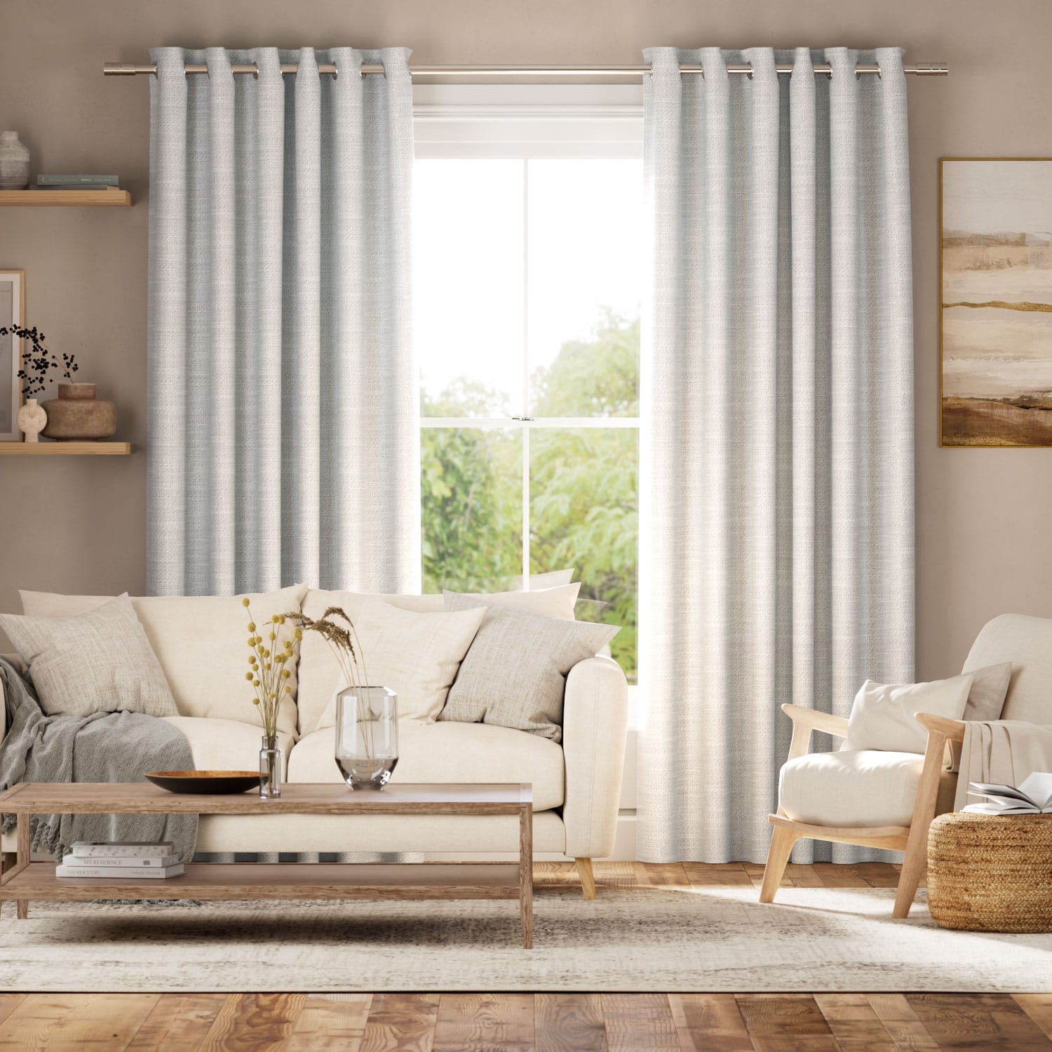 Colorized Cleo Chalk Curtains 6435