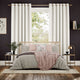 Colorized Etoile Natural White Curtains 6455